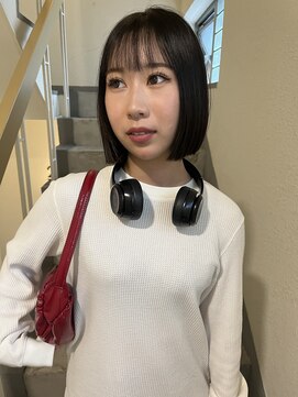 シキ(SIKI) 黒髪ぷっつりbob