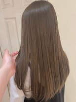 クム 東川口(kum)&nbsp;シルキーストレート×透明感ベージュ