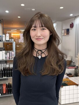 カルテ(QUARTE) ブラウンベージュ×韓国風巻き