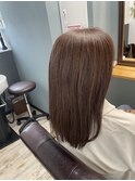 明るめ白髪染めでツヤツヤ