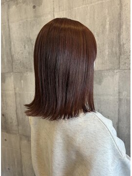 アーチ(ARCH) カシスブラウン/ミディアムボブ【ARCH Emi】