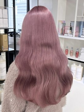 ベレーザ 渋谷(BELEZA) 12834ラベンダーミルクティーワインレッドボブチェリーレッド