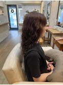 ロングパーマ