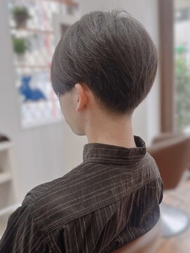 ランデ(RANDE) 白髪染め白髪ぼかし大人かわいいミディアムショートボブ40代50代