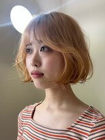 アルテペロ(arte pelo)&nbsp;オレンジベージュ/ふんわりボブ/ボブ//