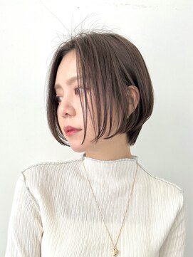 ロンド 銀座(Lond) ●杉浦ミニウルフレイヤー顔周りカット前髪カットショート5