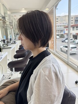 ハピネス 西大寺店(Happiness) 【30代・40代奈良】まとまり艶ショートボブ/髪質改善/うるは