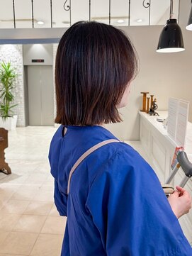 オルガン(Organ) やわらか切りっぱなしボブ