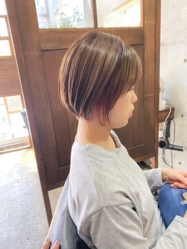 美容室カードル 新小岩店(Cadre) ショート/ショートボブ/丸みショート