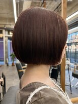 コク 千葉駅西口(COQU)&nbsp;ミニボブ × オレンジブラウン【千葉優希】
