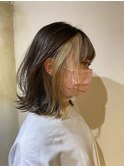 フェイスフレーミングインナーカラー