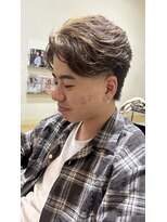 サラ ビューティ サイト 春日(SARA Beauty sight)&nbsp;【松尾が作る】【福岡春日】【メンズ】フェザーショート