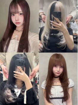 オズ 梅田店(OZ)の写真/エクステ＋エクステのレイヤーカットで憧れのロングレイヤースタイルに◎理想のスタイルを叶えます★