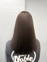 ナンバー アンフィール 渋谷(N° anfeel)&nbsp;【星野指名】カラー指名No.1/柔らかい透明感カラー