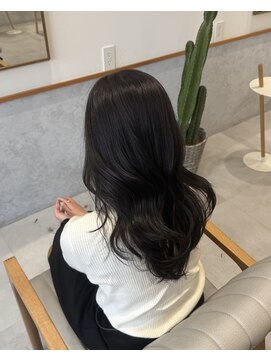 natural gray【暗髪/ダークトーン/艶髪/冬カラー】