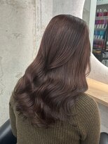 アロ 大阪梅田(alo)&nbsp;【苗代萌】暖色系のブラウンカラー