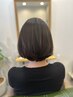 縮毛矯正メテオストレート(顔周り表面のみ)スペシャル★★ color & cut