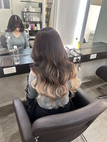 グランディールヘアデザイン(grandir hairdesign)&nbsp;グラデーションエクステ