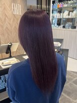 アース 郡山コスモス通り店(HAIR&MAKE EARTH) 色落ちまで可愛いブリーチカラー/ピンク×パープルカラー