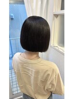 コス(COS)&nbsp;【COS/平塚/仲田】ワンレンボブ・ダークカラー