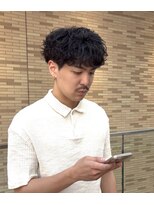 アドレスサーティーン(Address13)&nbsp;シャドウパーマ[大阪/梅田/メンズパーマ/シャドウパーマ]