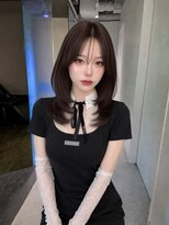 ユーフォリア 渋谷グランデ(Euphoria SHIBUYA GRANDE)&nbsp;韓国ヘアレイヤーカットグレージュSAYAKA