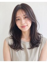 フィールヘアー 樟葉店(Feel hair)&nbsp;抜け感のある小顔映えセミロングカット×髪質改善トリートメント