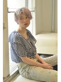 ☆ハイトーングレージュの媚びないエッジーショート☆【coii】