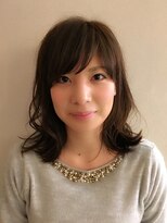 カジュアルな外はねウェーブ　担当川瀬賢翁