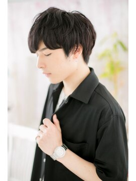 ミック ヘアアンドビューティー 大山店(miq Hair&Beauty) 重めバング★デザイン性ショートb