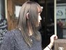 「デザイン&ストレート」＋カラー♪　オリジナルホームケア付き
