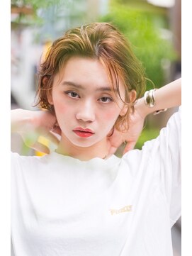 アメリ 新宿(Ameri) Ameri ゆるふわショート　イルミナカラー　【新宿】