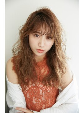 フィガロ ミーナ 東生駒店(FIGARO MINA) 【figaro】ゆるウェーブスタイル