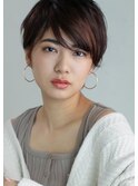 大人かわいい耳かけショート/自由が丘