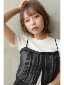 ハバナ 天神(HAVANA) 大人可愛い☆ミディアムショート×マロンベージュ