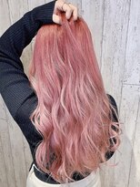 アース 三ツ境店(HAIR&MAKE EARTH) 【ピラミンゴカラー】ピンクグラデーション