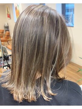 ノラキチジョウジ(NORA KICHIJOJI) #ハイライト#ケアブリーチ#ピスタチオグレージュ