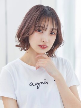 ミチオ ノザワ ヘアサロン ギンザ(Michio Nozawa HAIR SALON Ginza) サイドバング/シースルーバング/ベイビーピンク/ボブウルフ☆