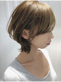 RENATA 大人可愛い20代30代40代ウルフショートボブ丸みショート