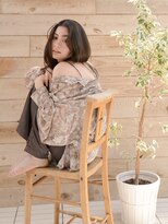 ロアー 葛西店(RAWR hair)&nbsp;【RAWR】髪質改善×フェザーバング_ストレートヘア