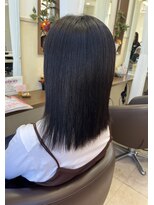 コアフィールフィス(COIFFURE fils)&nbsp;《見附　今町》M3D ダークカラー　セミロング