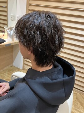 レイ 南流山店(Ray) メリハリ ツイストスパイラルパーマ×ウルフ