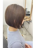 丸みボブ