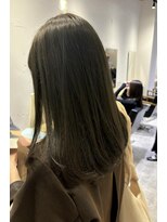 リタ(rita.) 小辻 ブリーチなし☆オリーブグレージュ