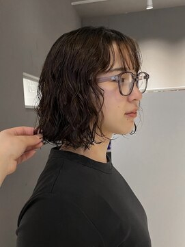 ヘアーエスクールシーユー 枚方T-SITE店(hair S.COEUR×Cu) ボブパーマ