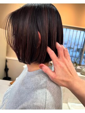 アスラン(ASLAN) 【aslan】タッセルボブ/ボブ/ボブハイライト/レッドカラー