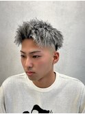 パイルツイスト×ホワイトハイライト