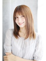 マーブルズ 横浜店(marbles)&nbsp;ミディアムレイヤー/レイヤーミディアム/ハニーベージュ[横浜]