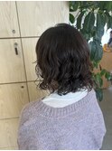 20代30代ふんわりカールヘルシースタイルボブ春パーマ