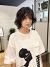 【ドライパーマ】カット＋ケア処理デジタルパーマ ￥16500【くしゃゆる】